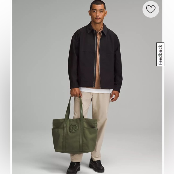 Daily Multi-Pocket Canvas Tote Bag 20L
Leather Alternative - Picture 3 of 7